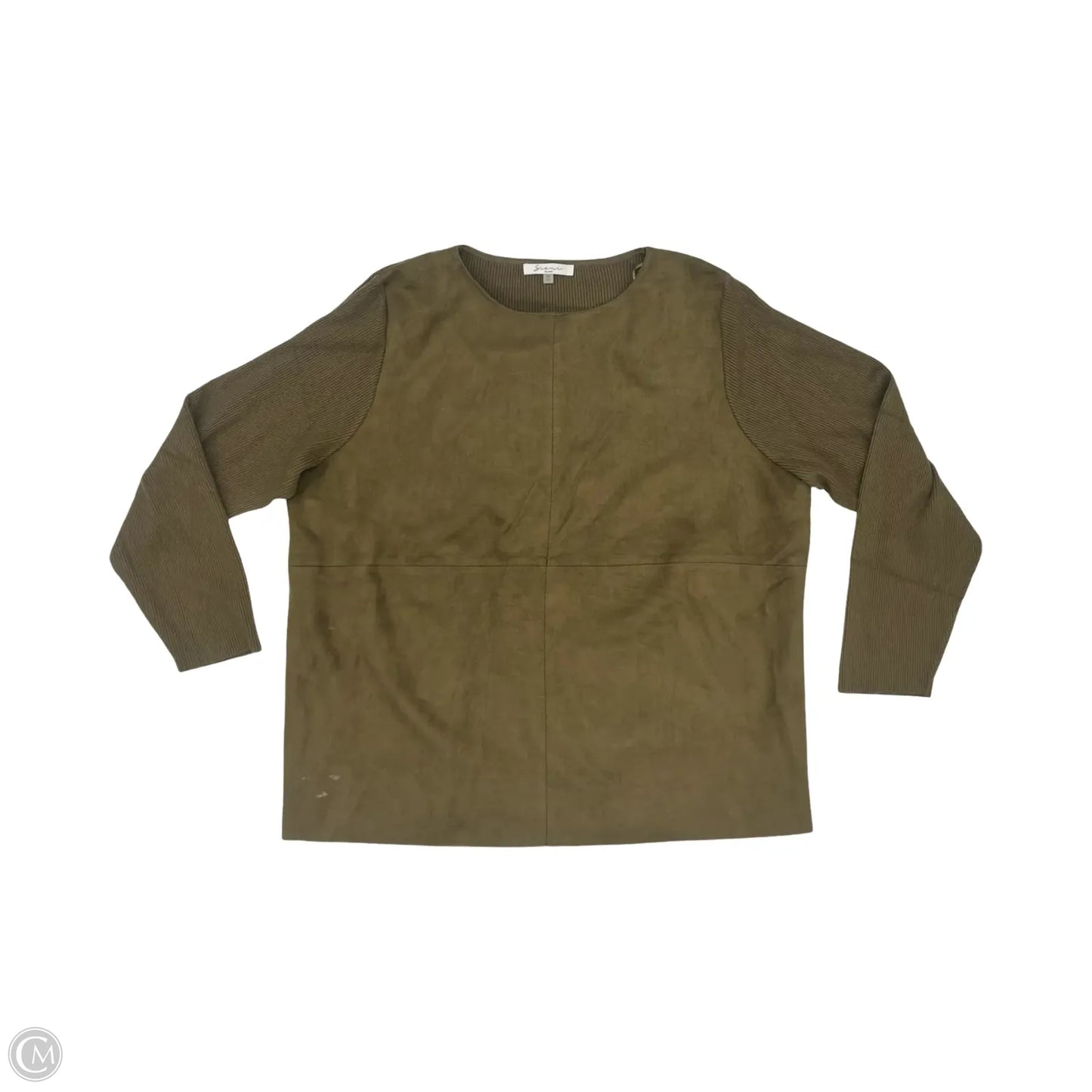 Sweater By Sioni In Green, Size: 2x