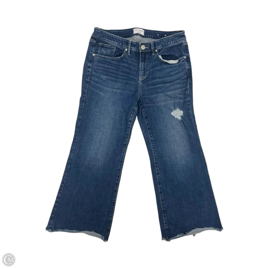 Jeans Cropped By Lane Bryant In Blue Denim, Size: 14
