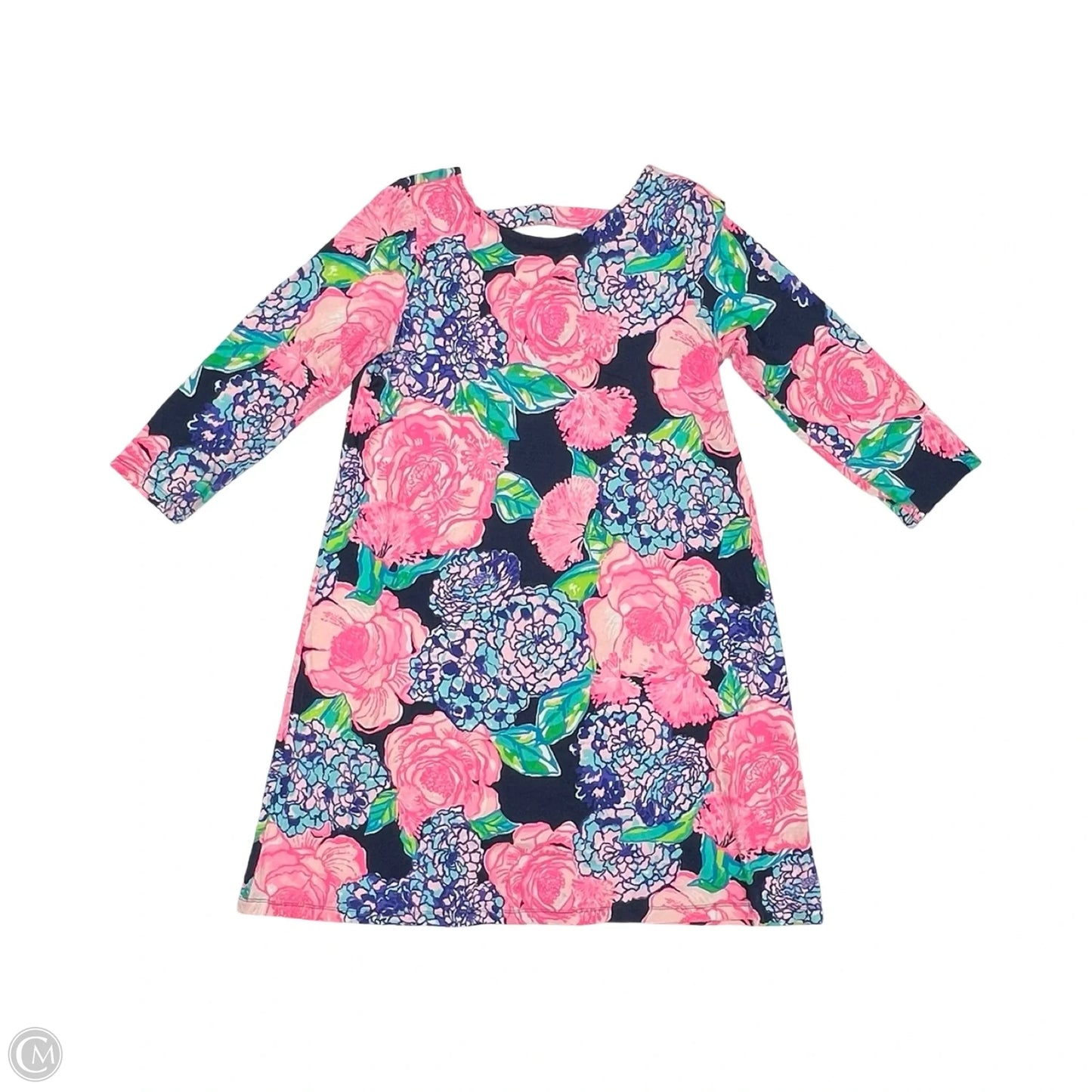Dress Designer By Lilly Pulitzer In Blue & Pink, Size: M
