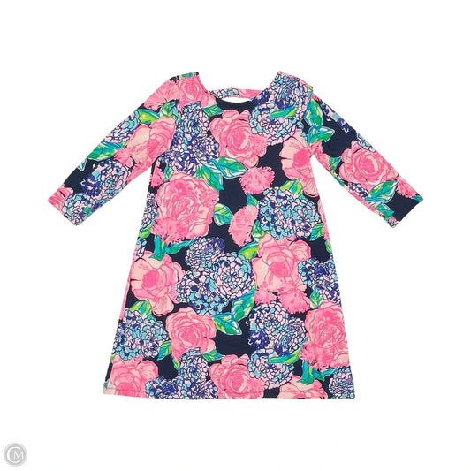 Dress Designer By Lilly Pulitzer In Blue & Pink, Size: M