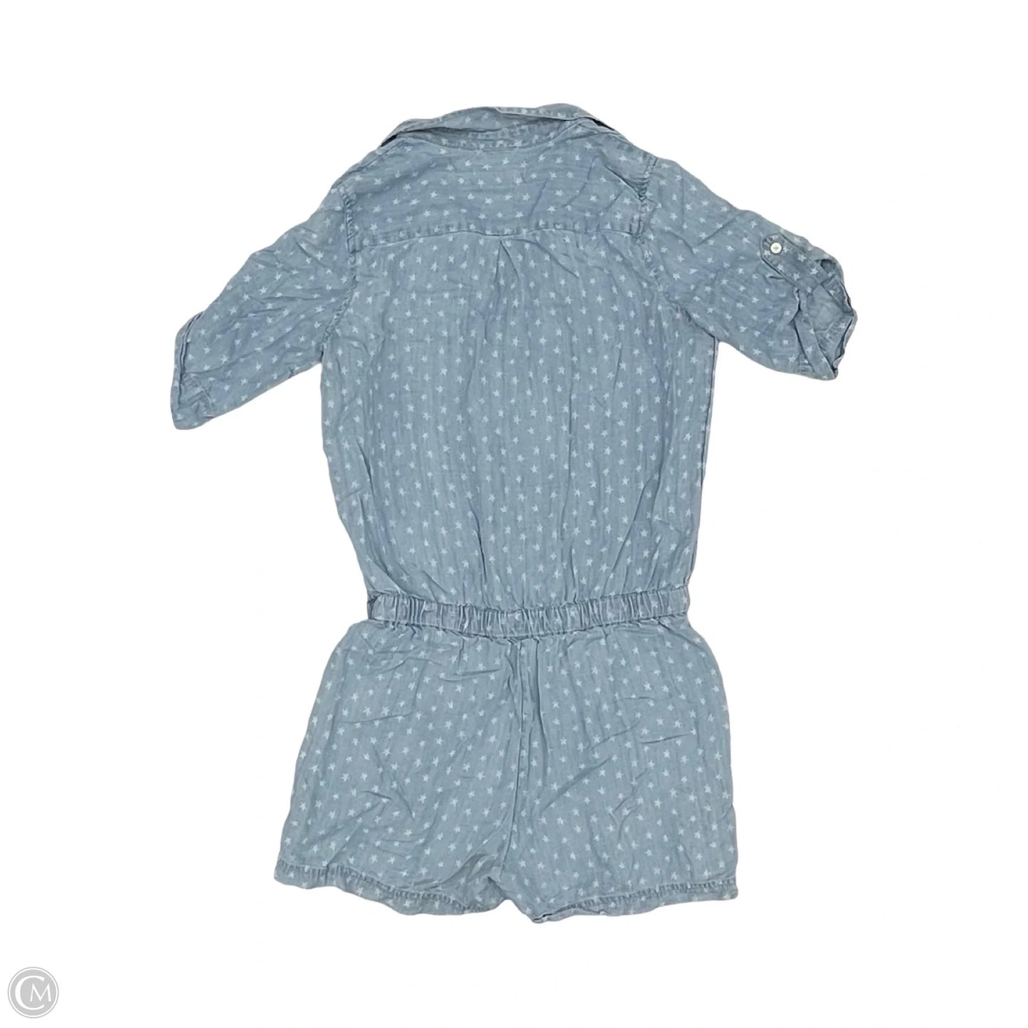 Romper By Loft In Blue Denim, Size: M