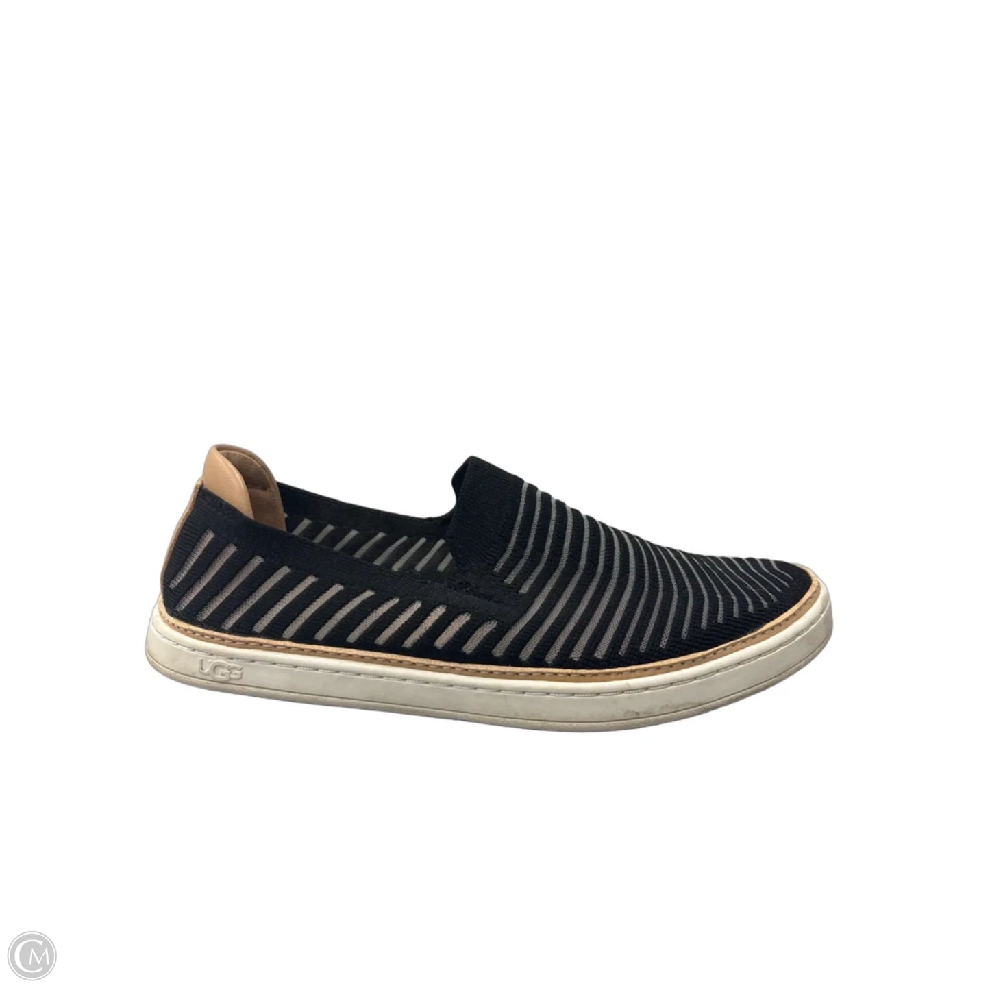 Shoes Designer By Ugg In Black & Grey, Size: 7