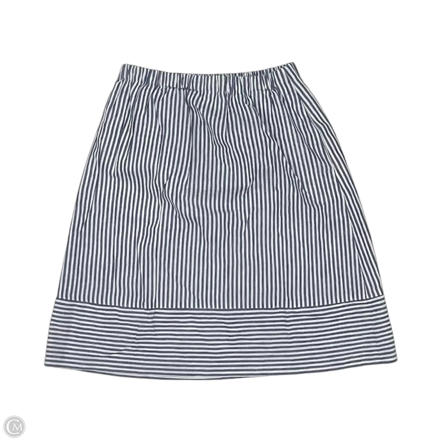Skirt Mini & Short By J. Crew In Blue & White, Size: Xs