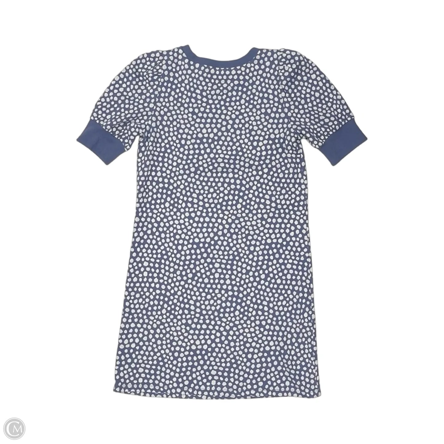Dress Casual Short By Loft In Blue & White, Size: S