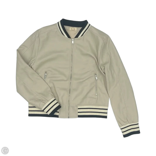 Jacket Other By Elan In Tan, Size: M