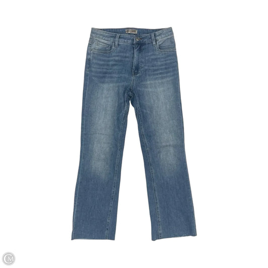 Jeans Straight By Kut In Blue Denim, Size: 2