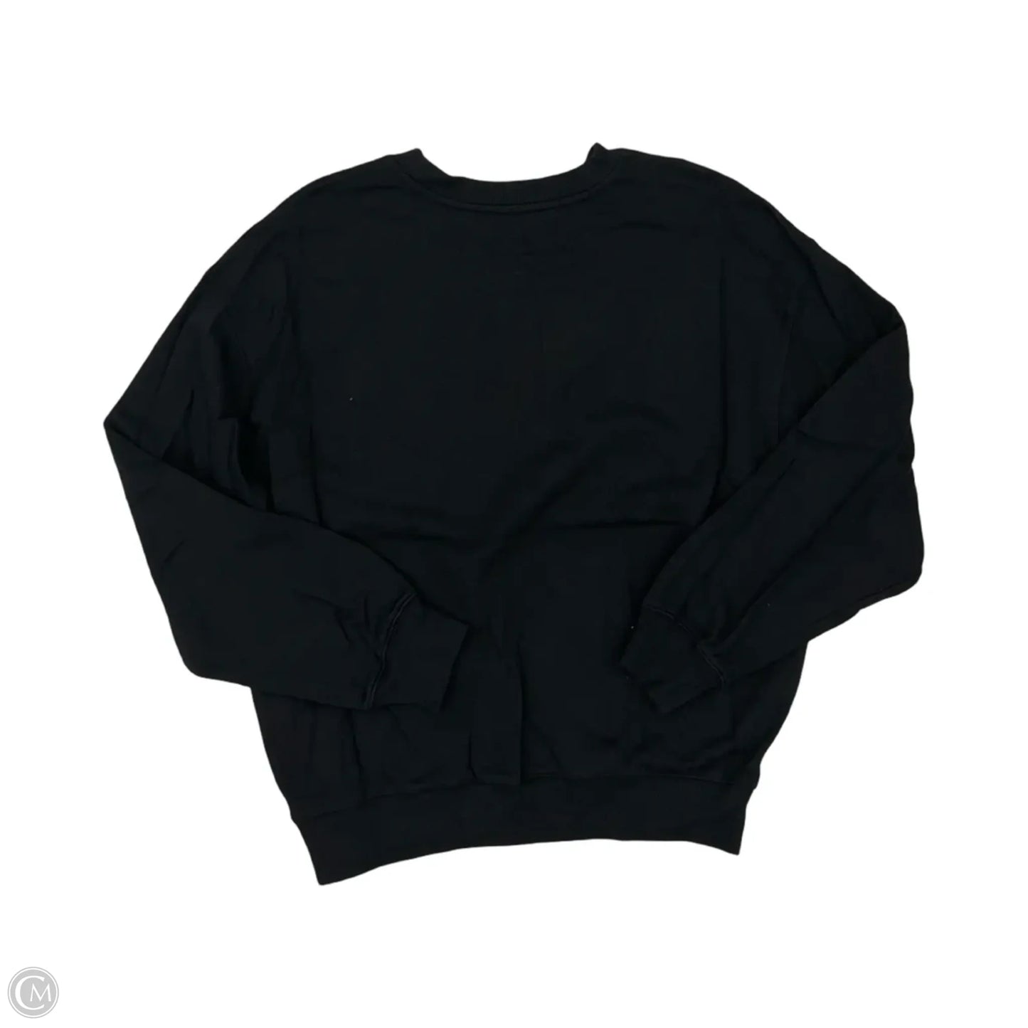 Sweatshirt Crewneck By Tres Bien In Black, Size: M
