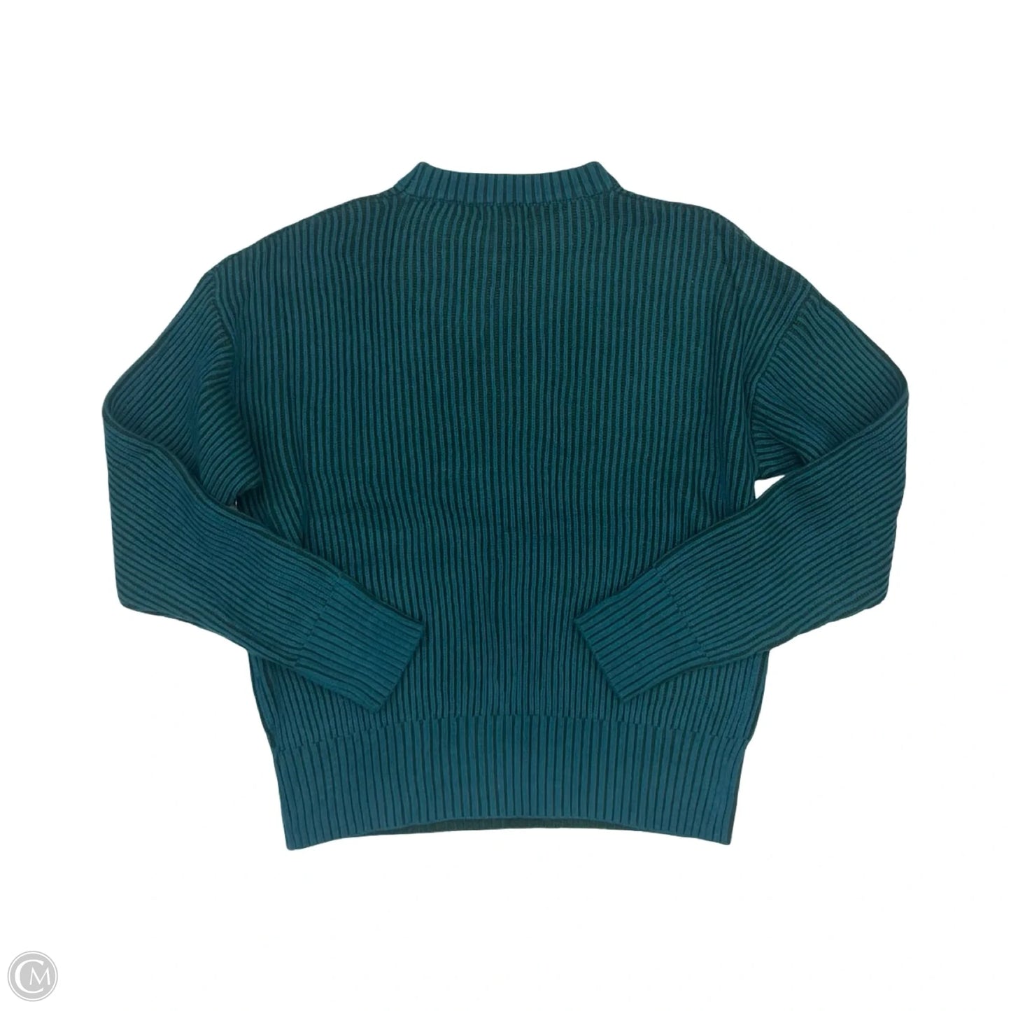 Sweater By Elan In Teal, Size: S