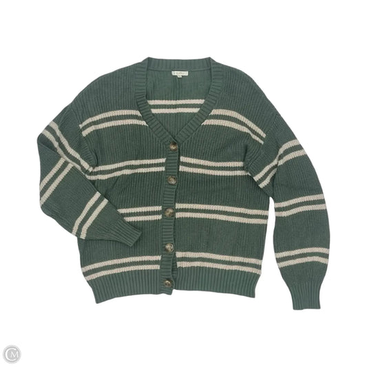 Sweater Cardigan By Z Supply In Green, Size: S