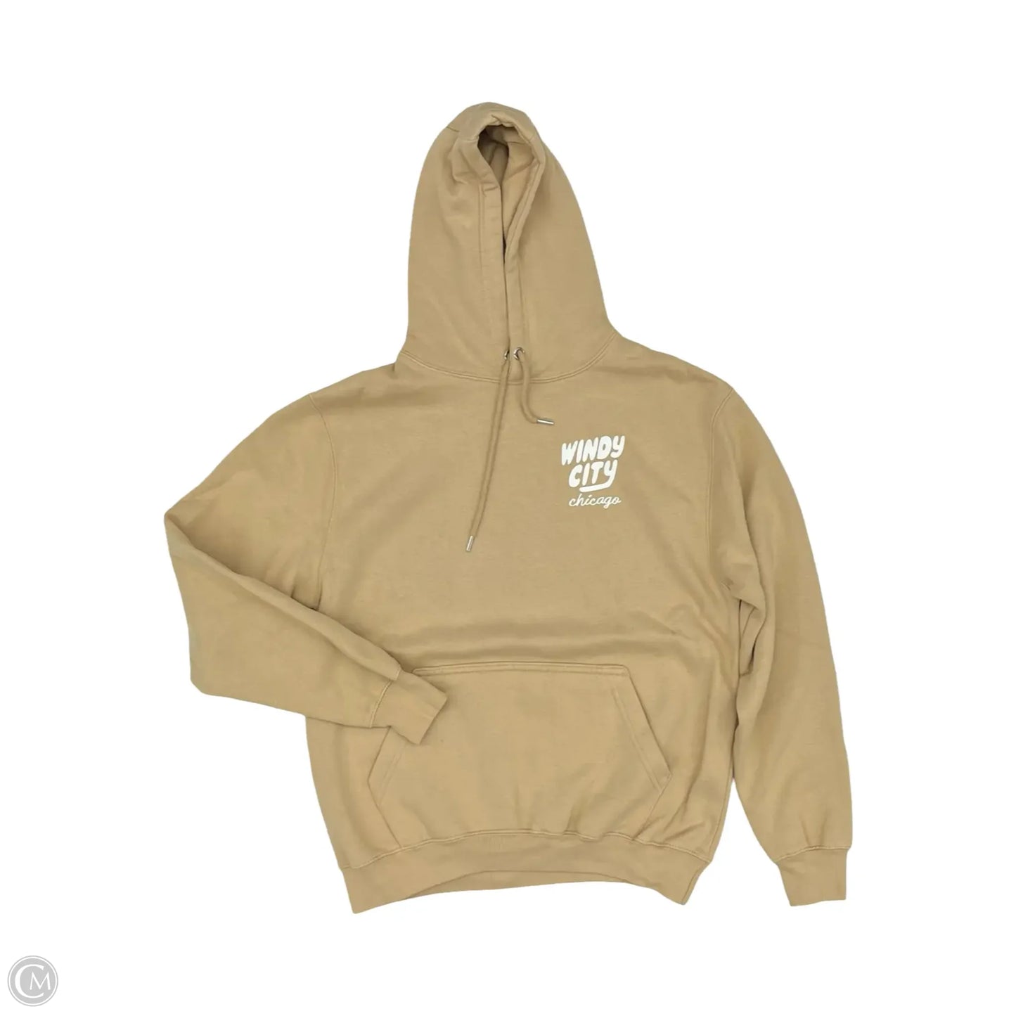 Sweatshirt Hoodie By Cmc In White, Size: M