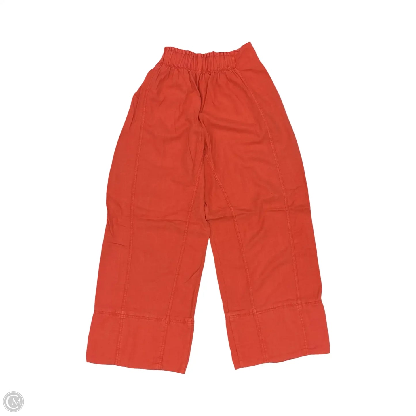 Pants Linen By Free People In Orange, Size: S