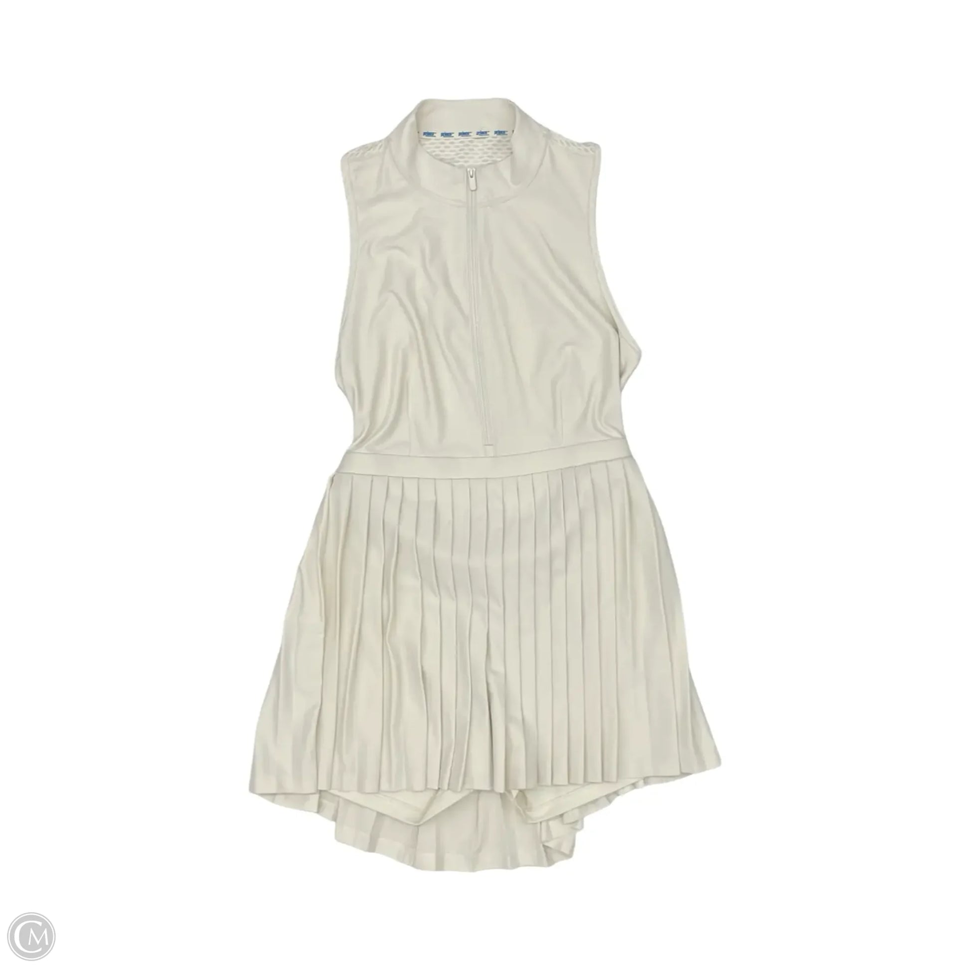 Athletic Dress By Prince In Cream, Size: L