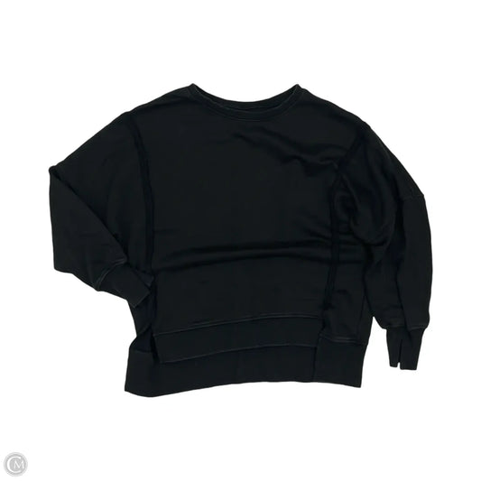 Sweatshirt Crewneck By Cme In Black, Size: S