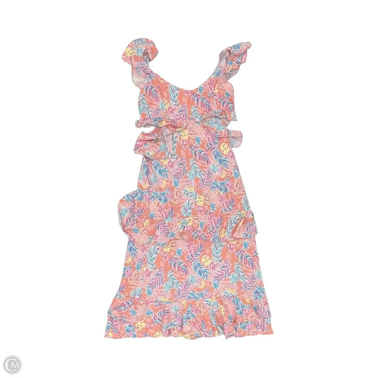 Dress Party Long By Simply Southern In Tropical Print, Size: M