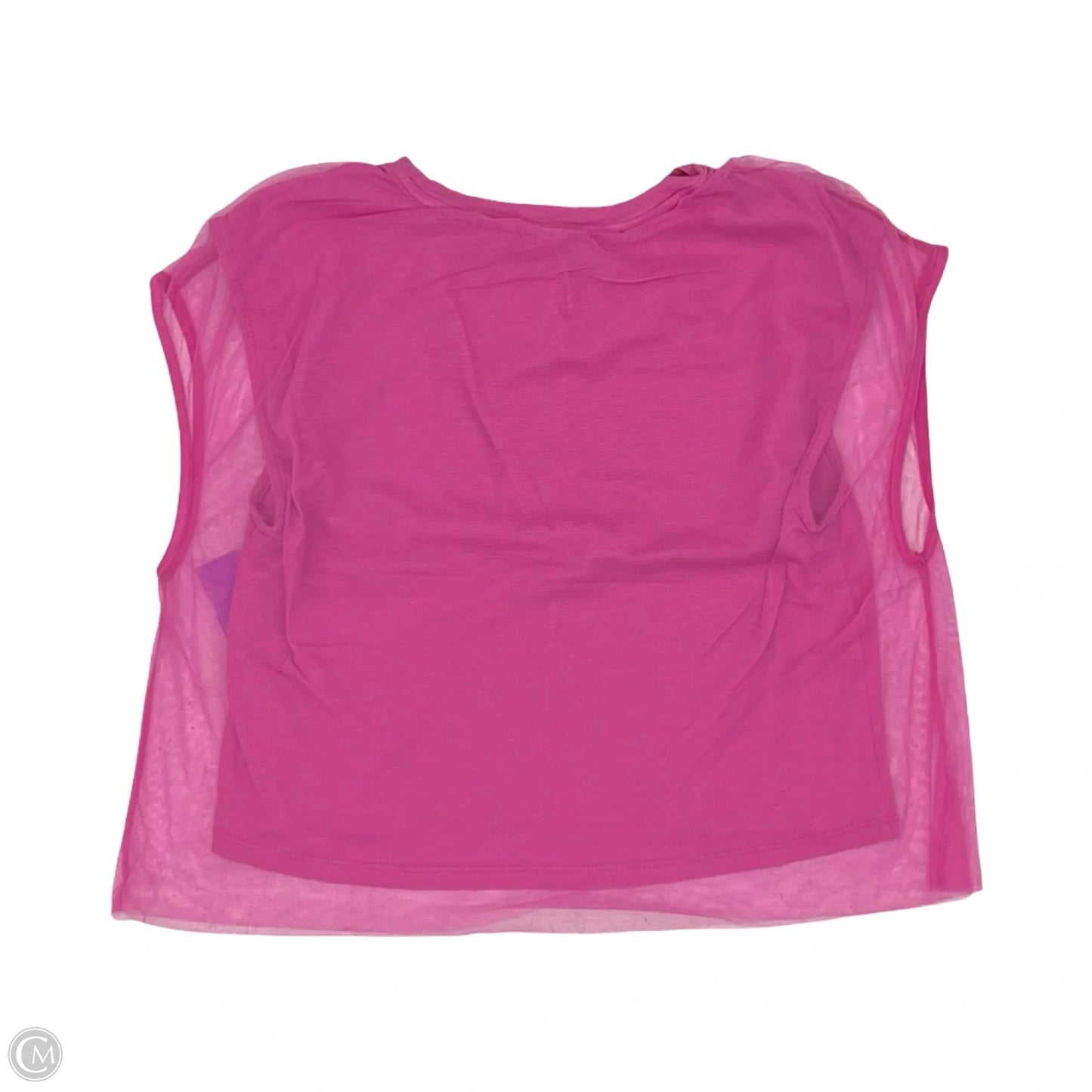 Top Short Sleeve By Pilcro In Pink, Size: M