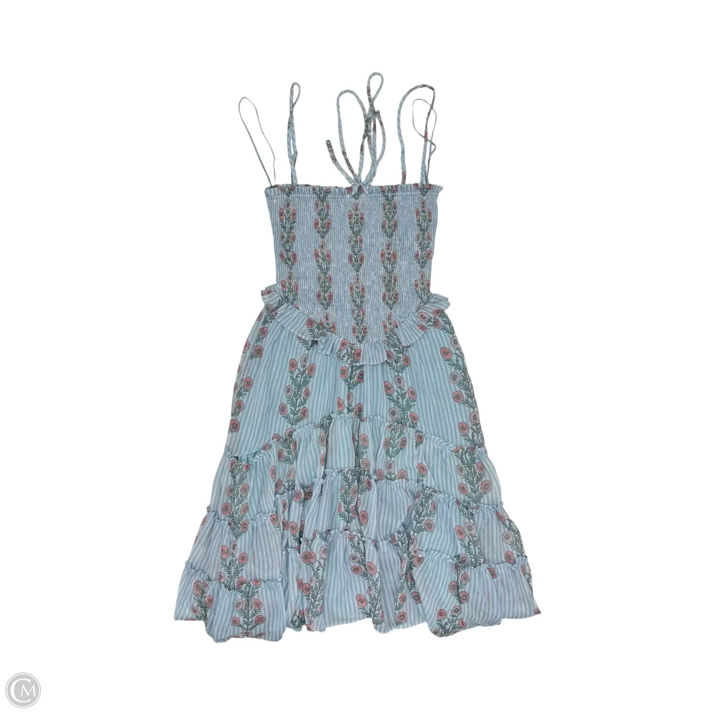 Dress Party Midi By Free People In Blue & Pink, Size: M
