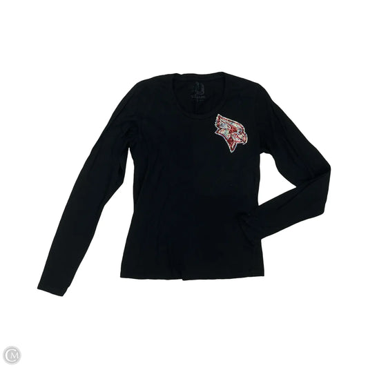 Athletic Top Long Sleeve Crewneck By Clothes Mentor In Black, Size: S