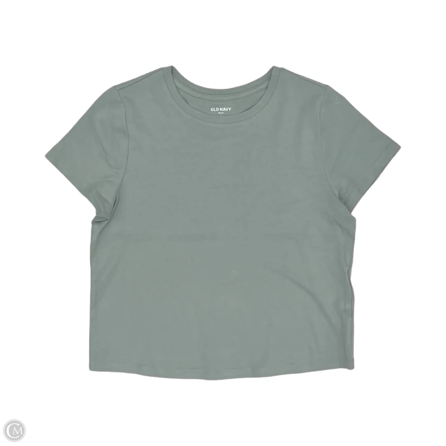 Top Short Sleeve Basic By Old Navy In Green, Size: L