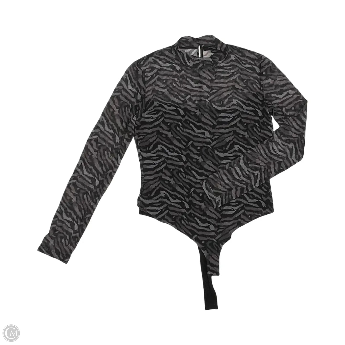 Bodysuit Designer By All Saints In Grey, Size: L