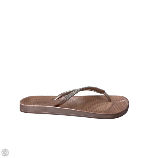 Sandals Flip Flops By Capelli In Pink, Size: 11