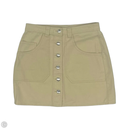 Skirt Mini & Short By Old Navy In Yellow Denim, Size: 0