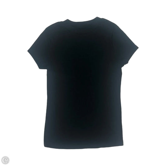 Top Short Sleeve Basic By A New Day In Black, Size: M
