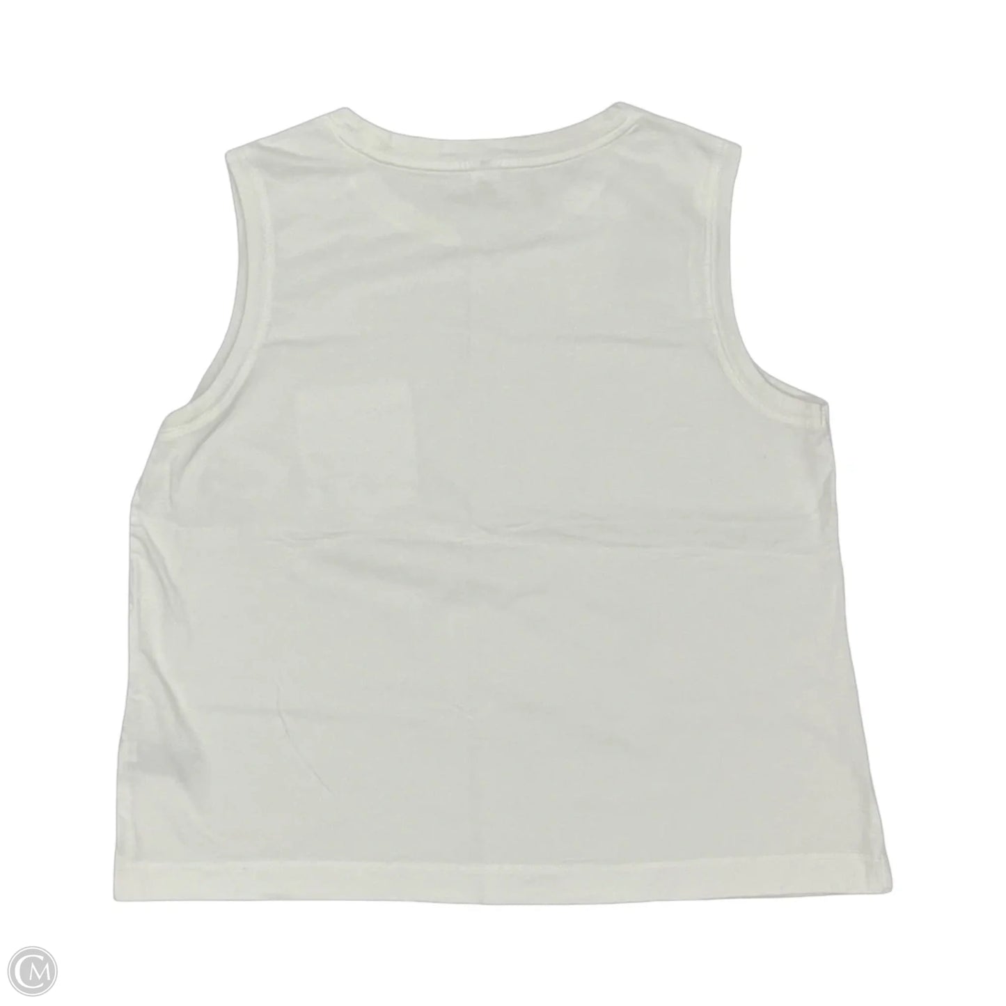 Top Sleeveless Basic By Old Navy In White, Size: L