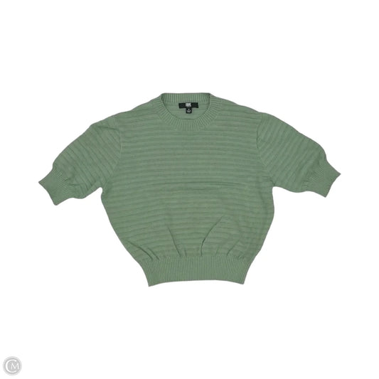 Top Short Sleeve Designer By Frye In Green, Size: S