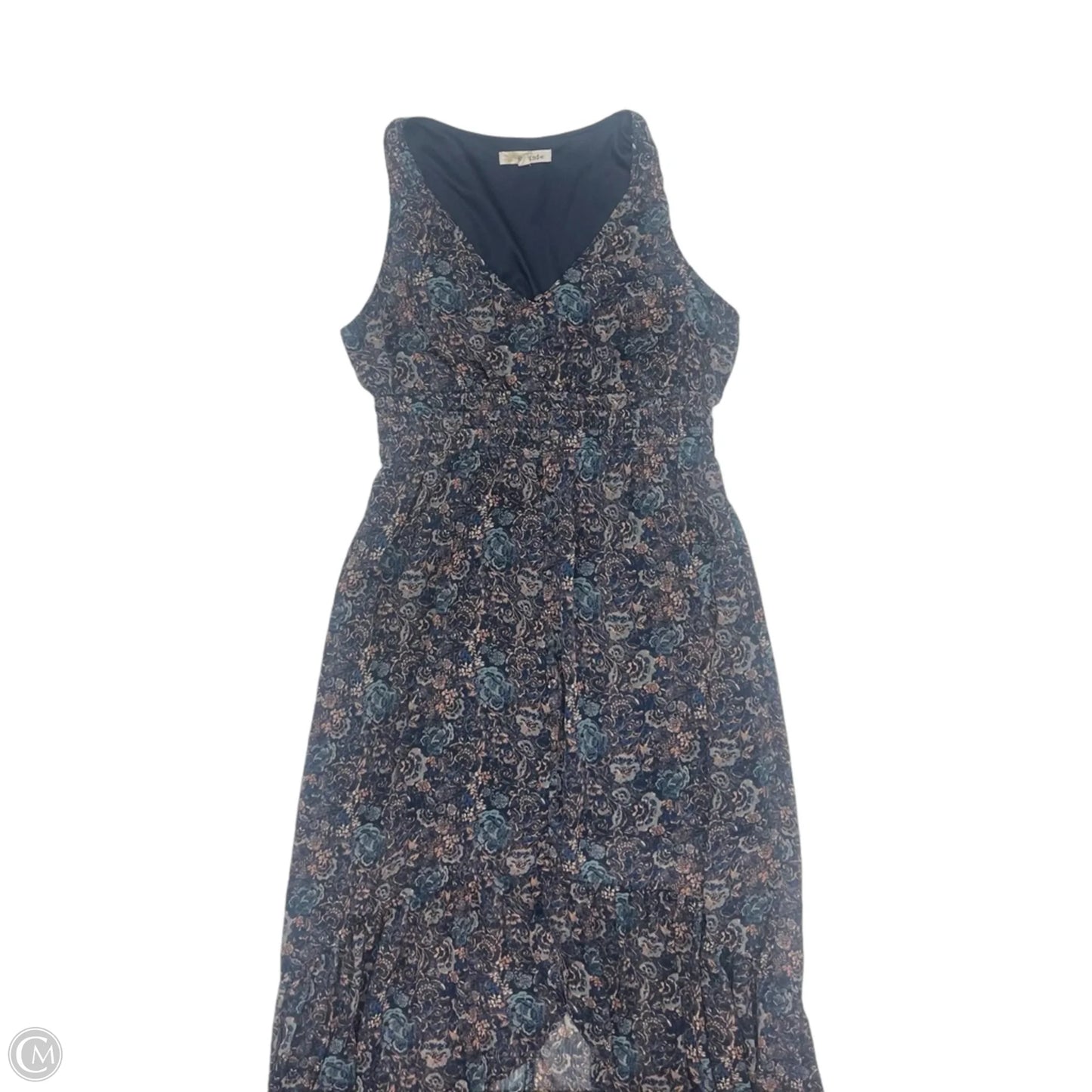 Dress Party Midi By Rewind In Blue, Size: L