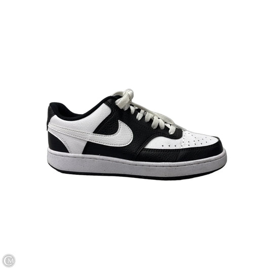 Shoes Sneakers By Nike In Black & White, Size: 8