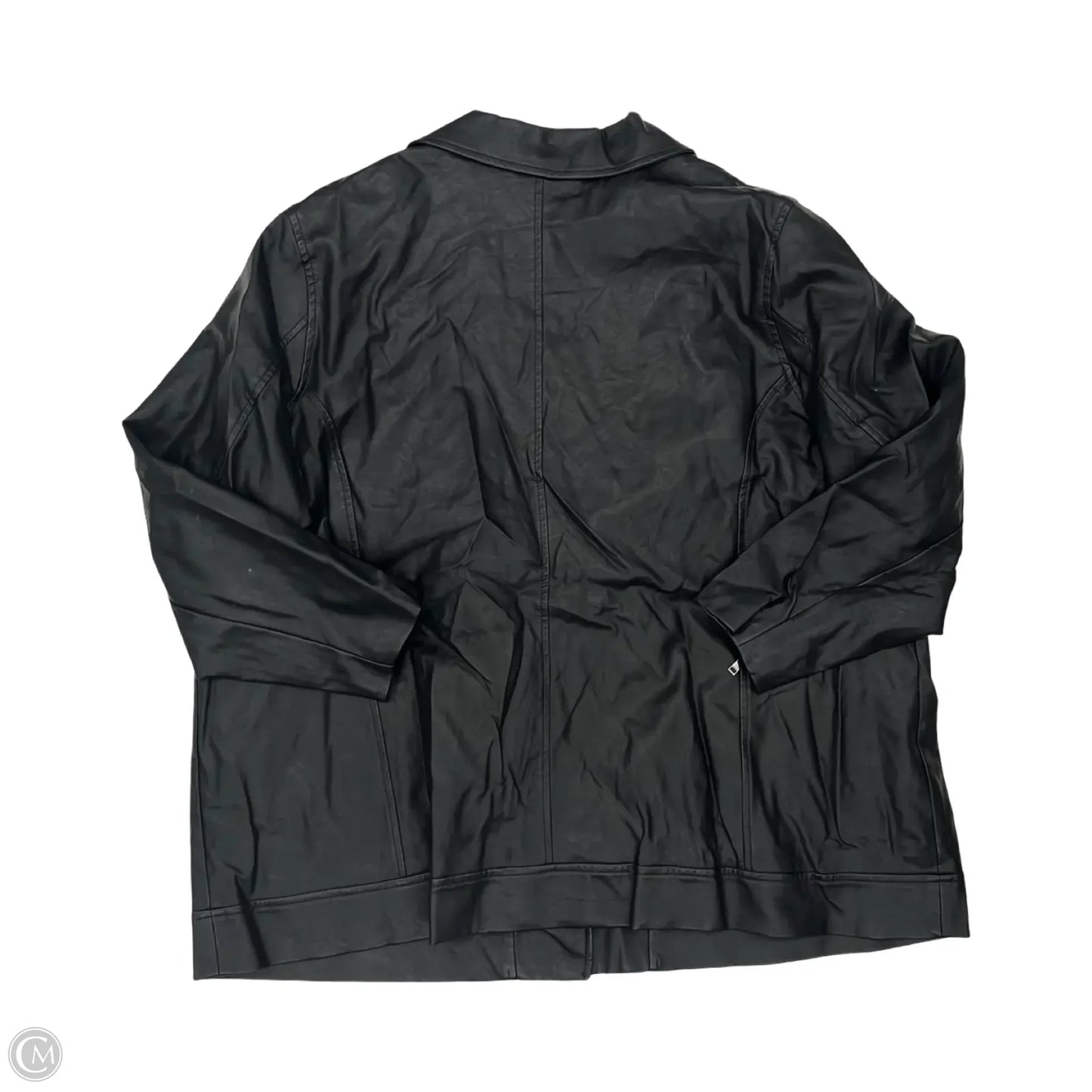 Jacket Moto By Old Navy In Black, Size: 4x