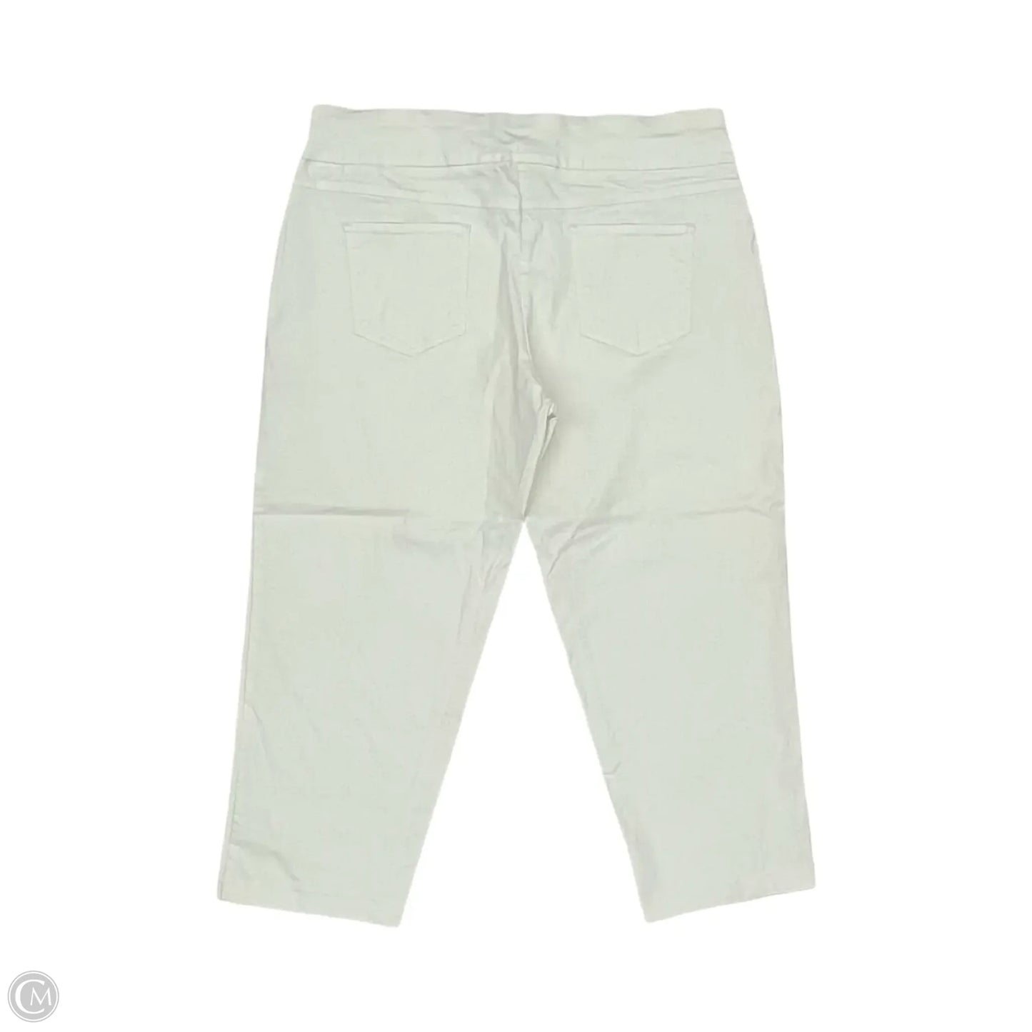 Pants Cropped By Ruby Rd In White, Size: 24w