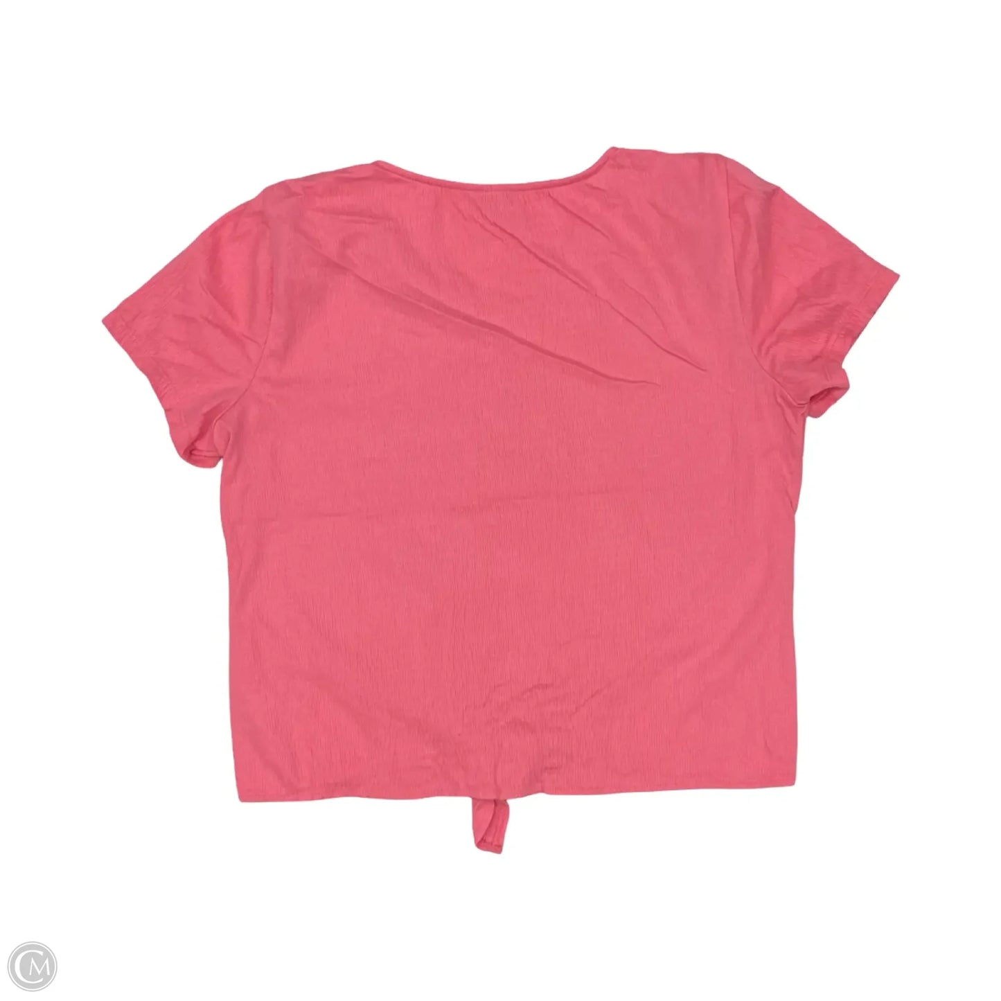 Top Short Sleeve By Talbots In Pink, Size: Mp