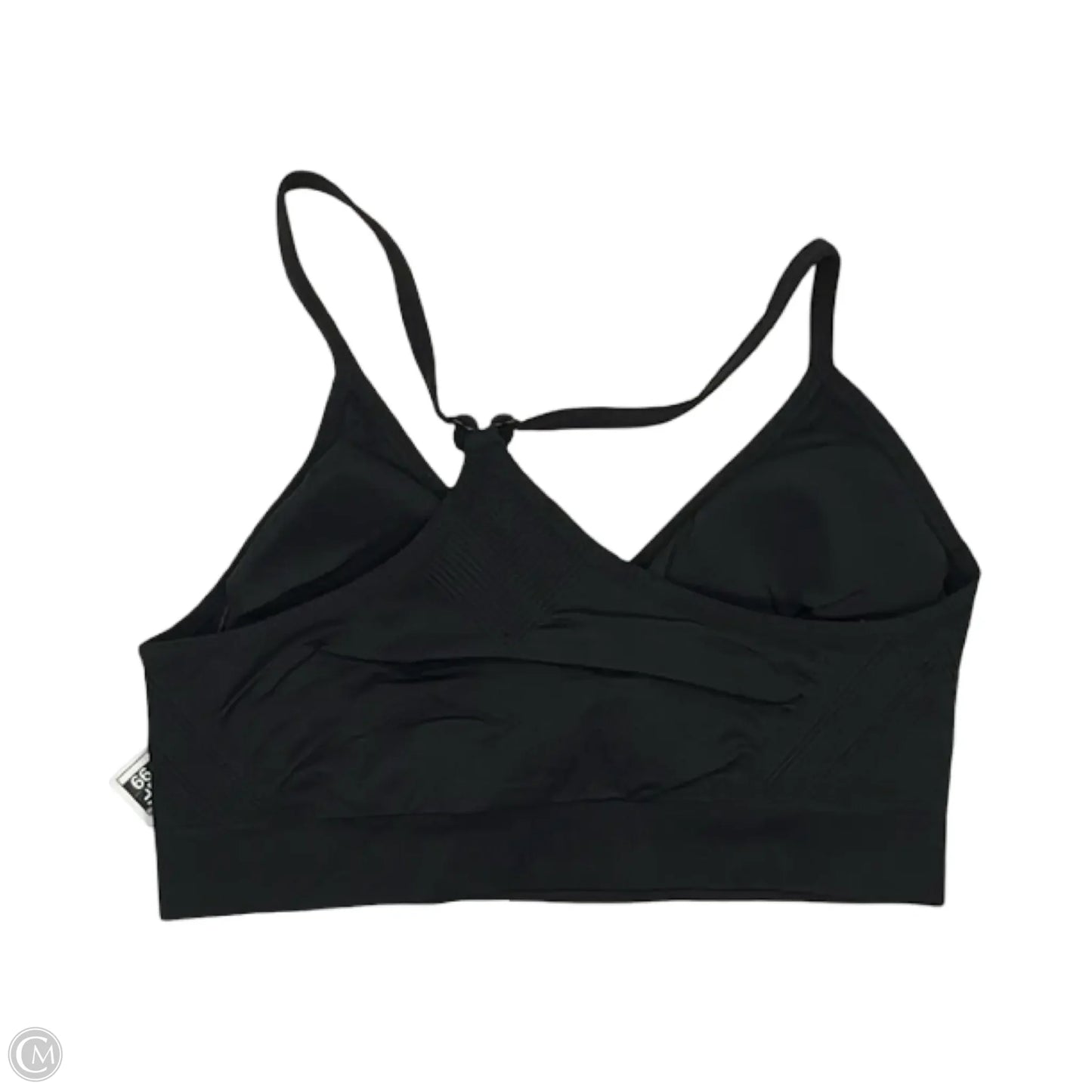 Athletic Bra By Avia In Black, Size: L
