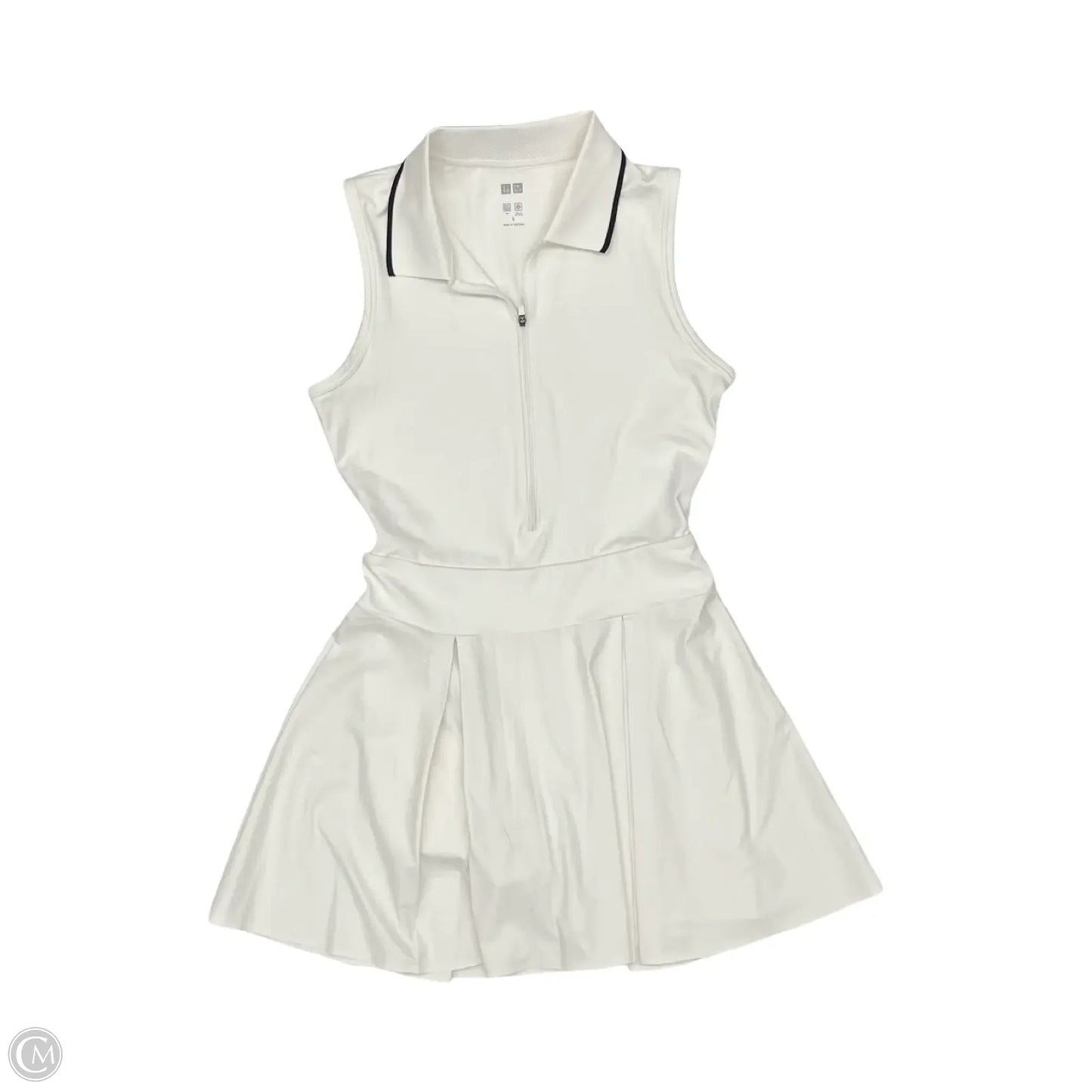 Athletic Dress By Uniqlo In Cream, Size: S