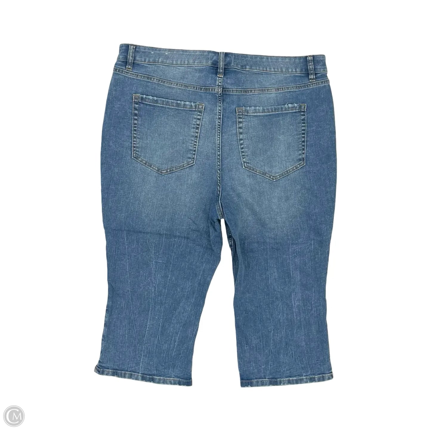Jeans Straight By Talbots In Blue Denim, Size: 20w