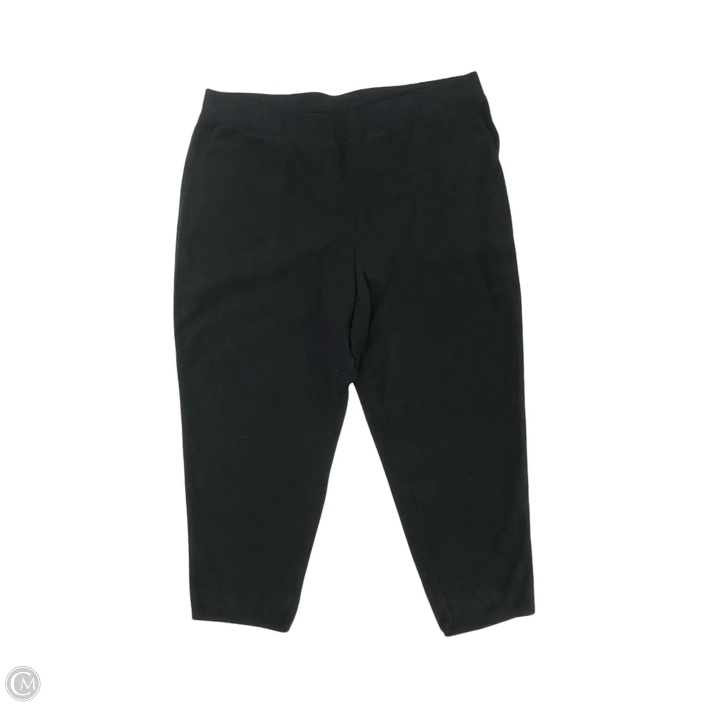 Athletic Pants By Lands End In Black, Size: 2x