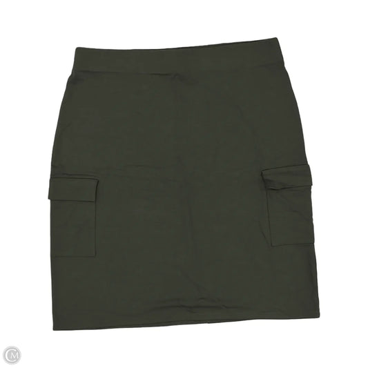 Skirt Mini & Short By J. Jill In Green, Size: S