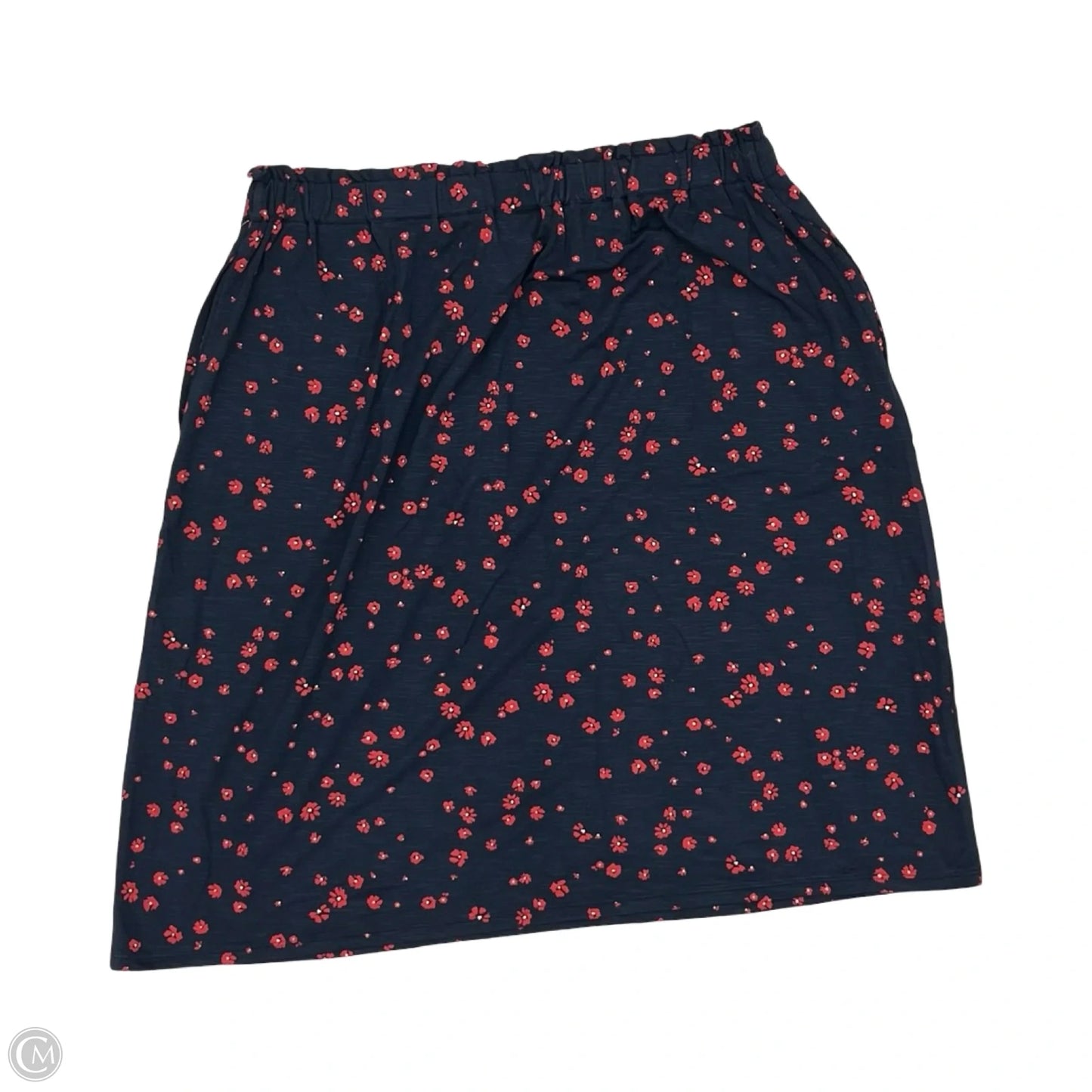 Skirt Mini & Short By J. Jill In Blue & Red, Size: S