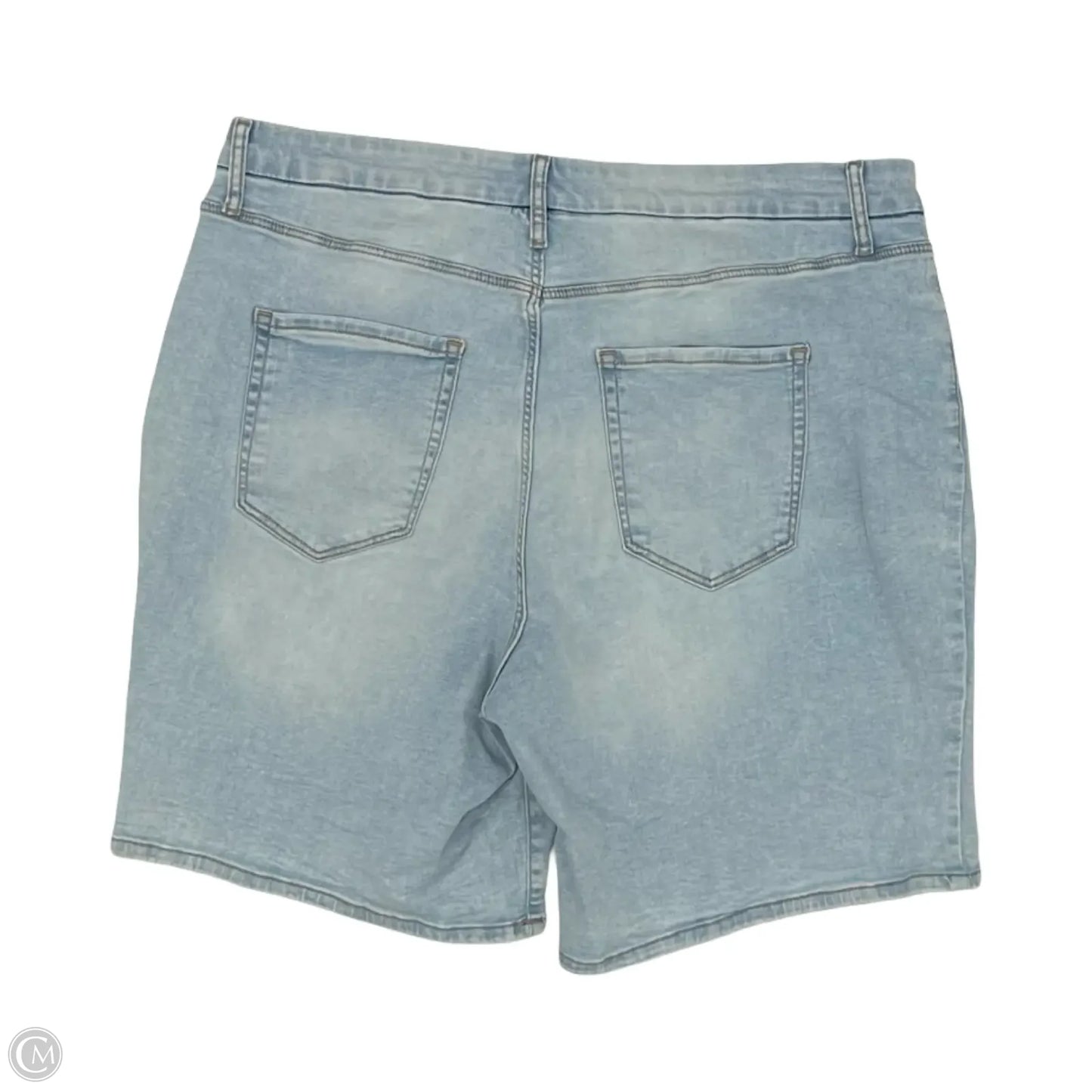 Shorts By Falls Creek In Blue Denim, Size: 22