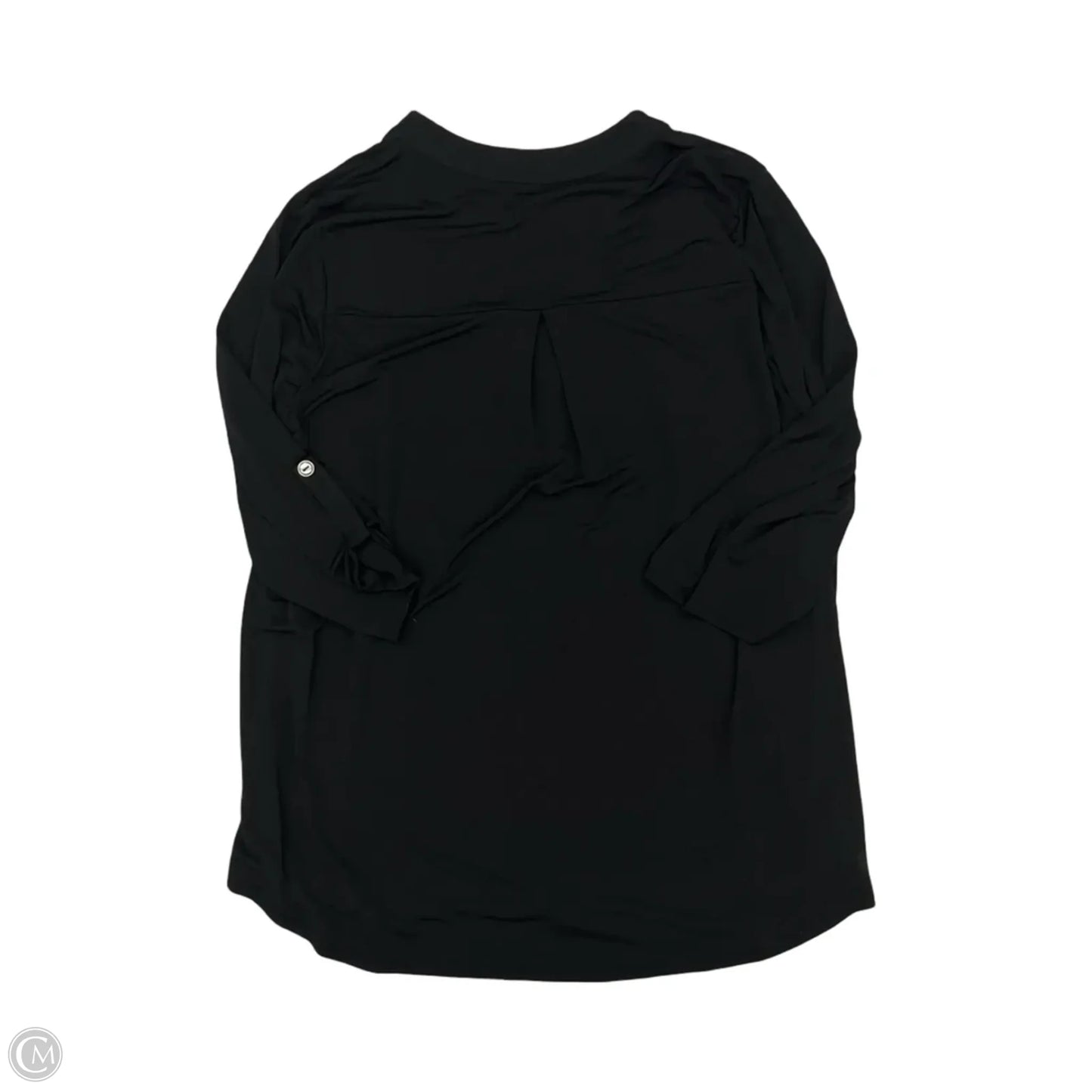 Top 3/4 Sleeve By Dear Scarlett In Black, Size: 2x