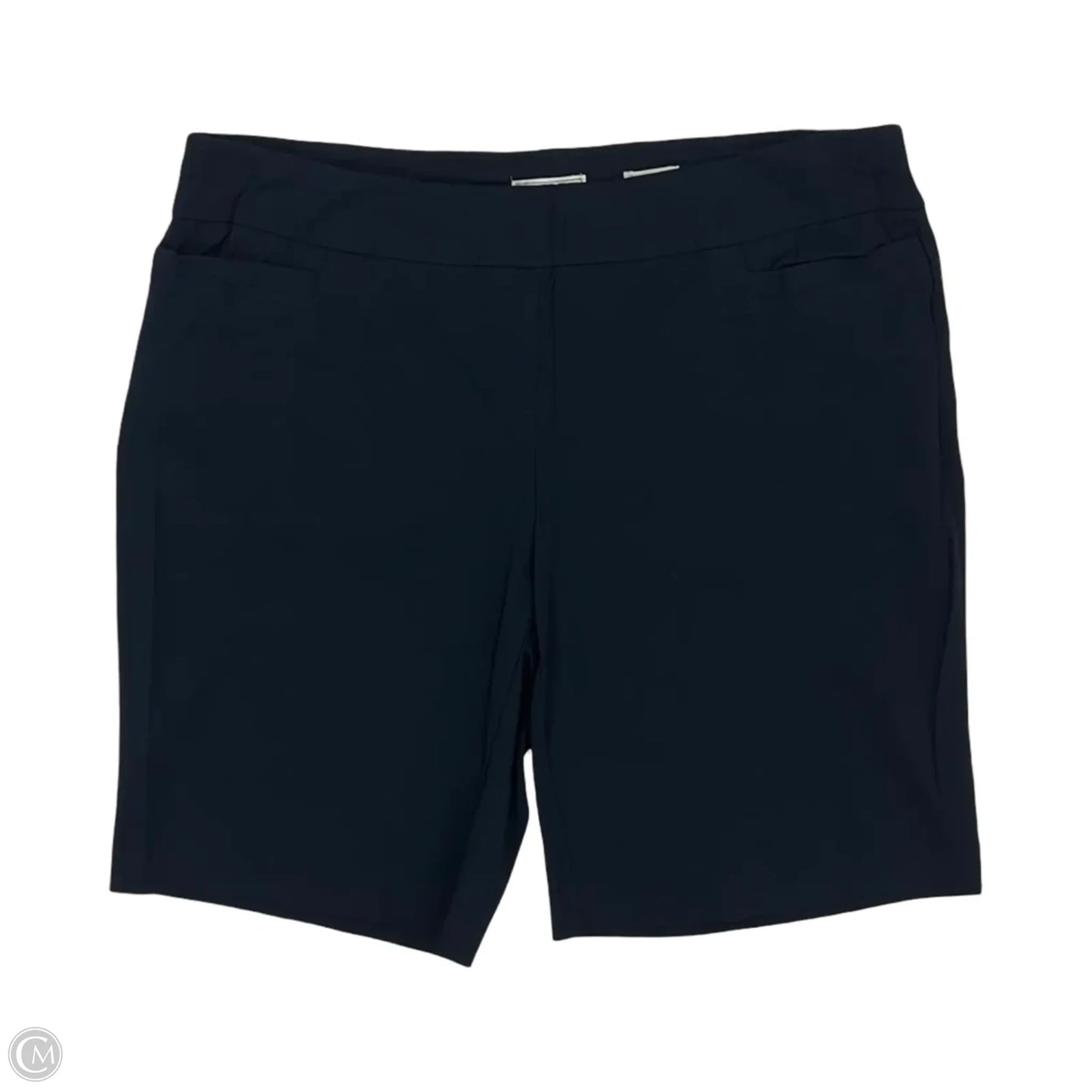 Shorts By Dana Buchman In Navy, Size: 2x