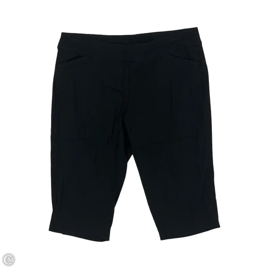 Pants Cropped By Cj Banks In Black, Size: 20w