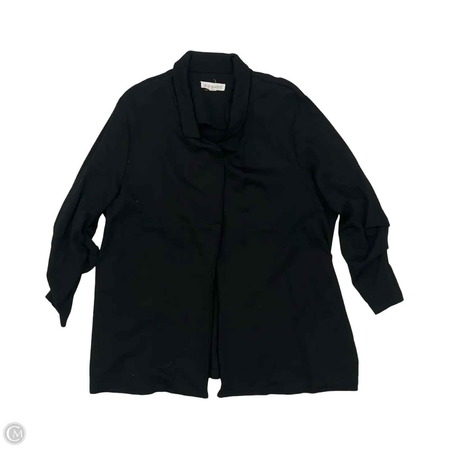 Blazer By Dear Scarlett In Black, Size: 2x