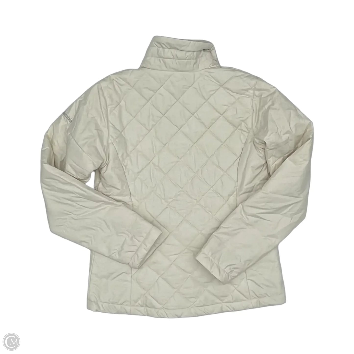 Jacket Puffer & Quilted By Columbia In Cream, Size: S