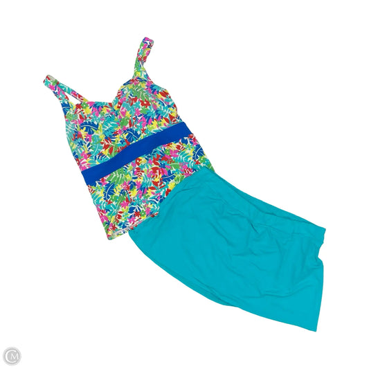 Swimsuit 2pc By Lands End In Multi-colored, Size: 26
