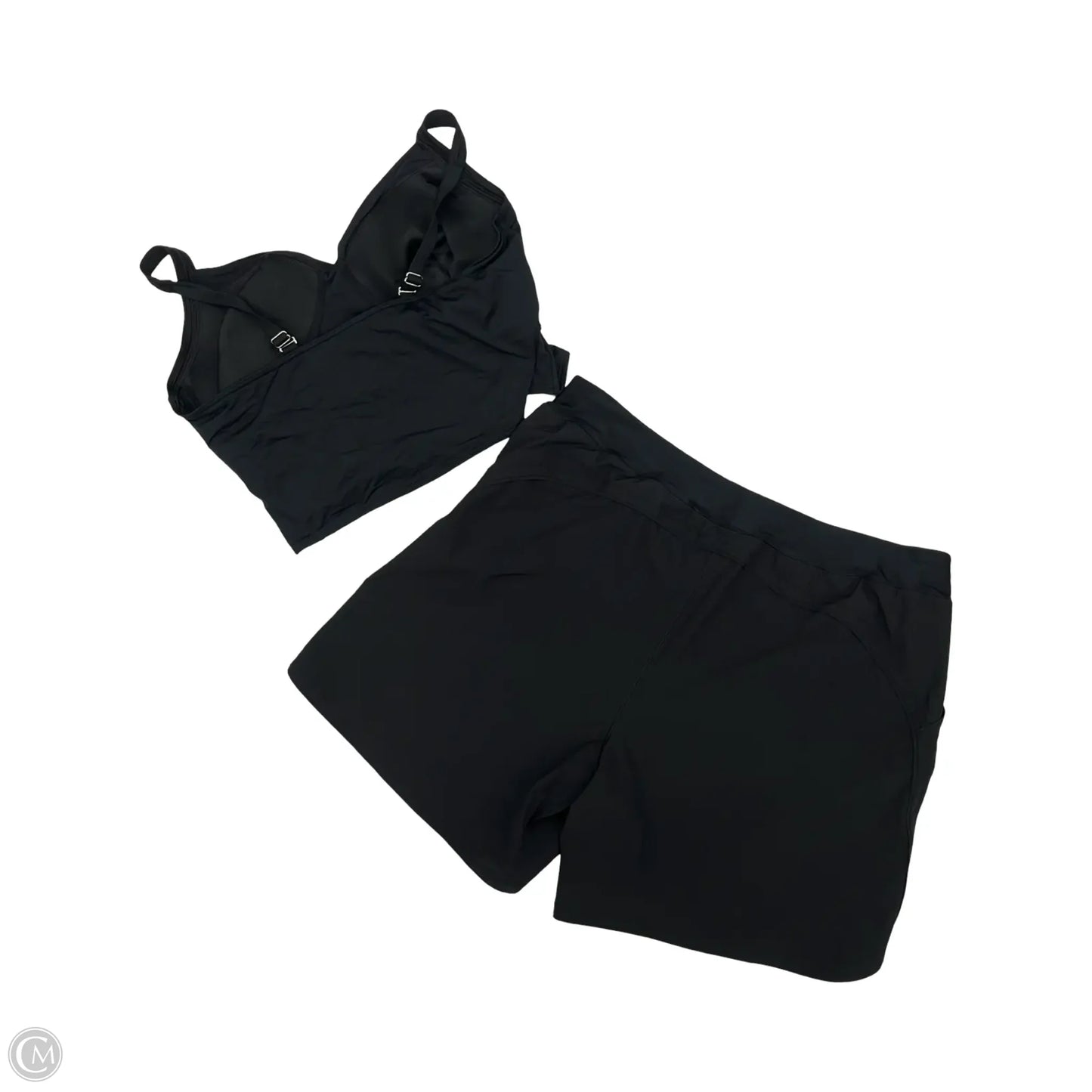 Swimsuit 2pc By Lands End In Black, Size: 3x