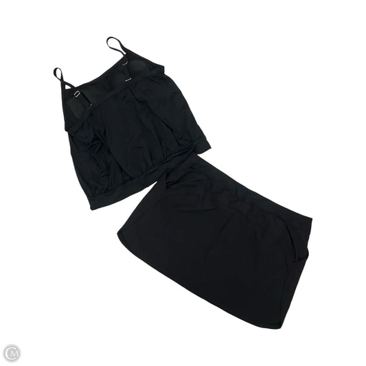 Swimsuit 2pc By Lands End In Black, Size: 3x