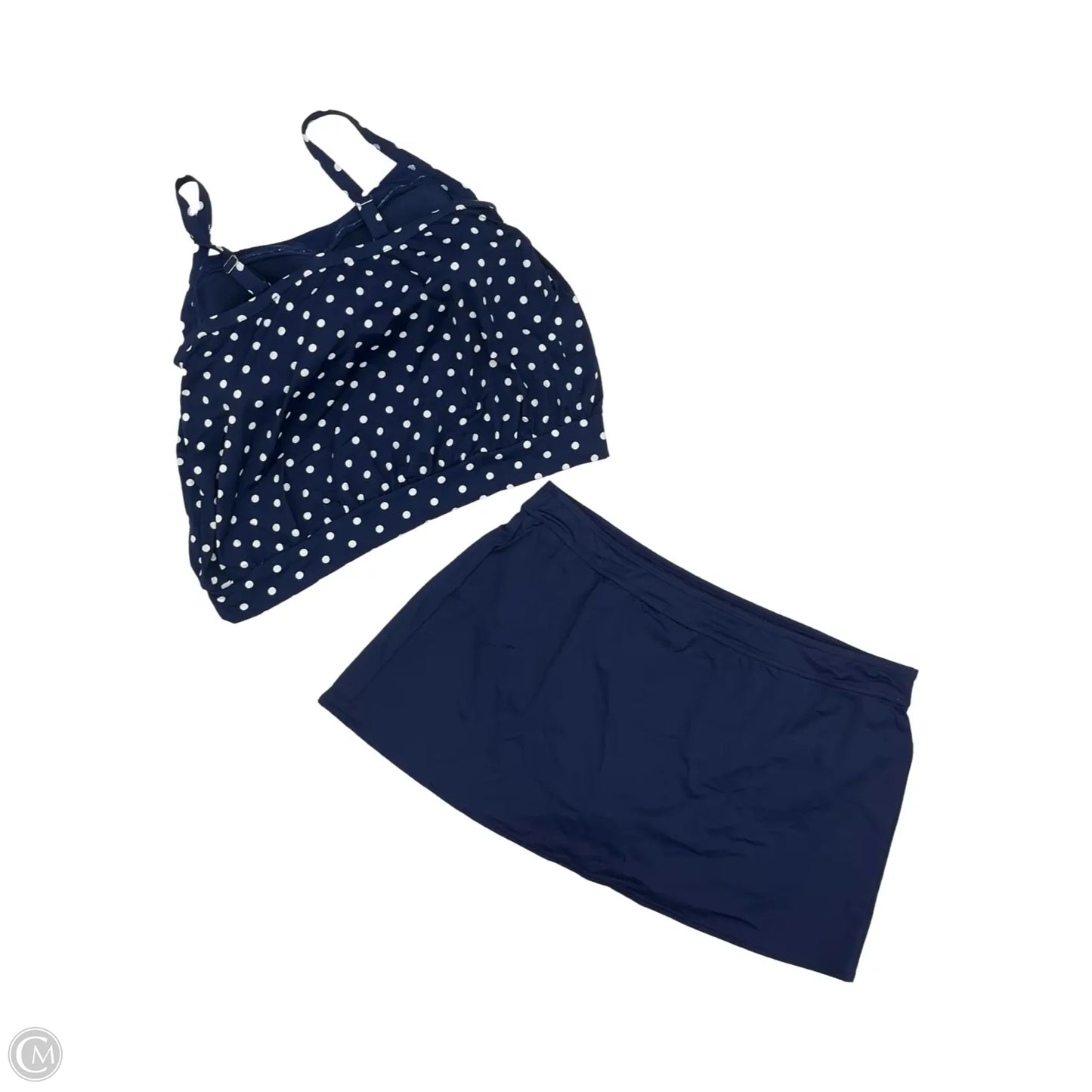 Swimsuit 2pc By Lands End In Navy, Size: 3x