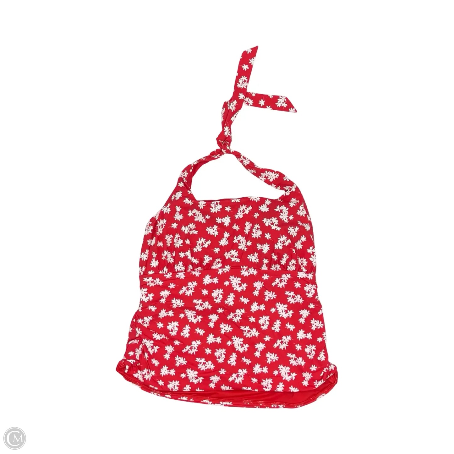 Swimsuit 2pc By Lands End In Red, Size: 3x